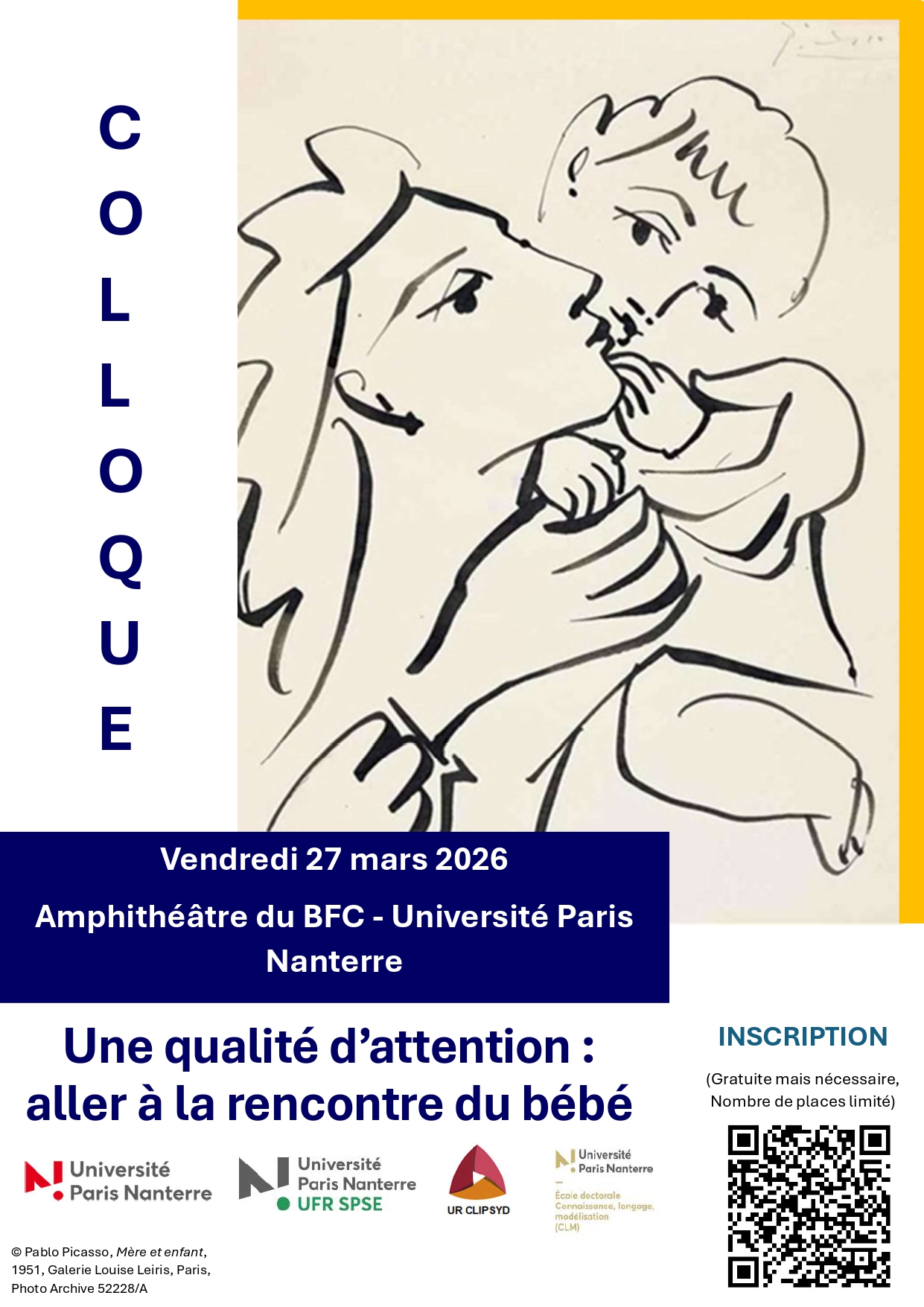 Une qualité d’attention : aller à la rencontre du  bébé
